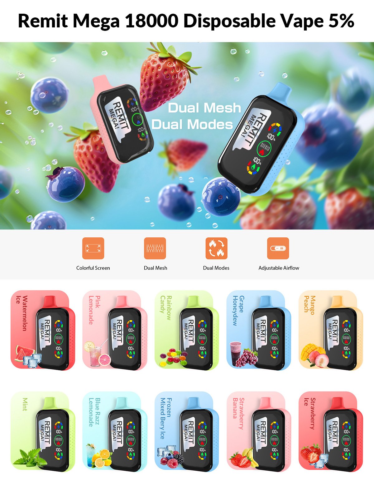 cheap Remit Mega 18000