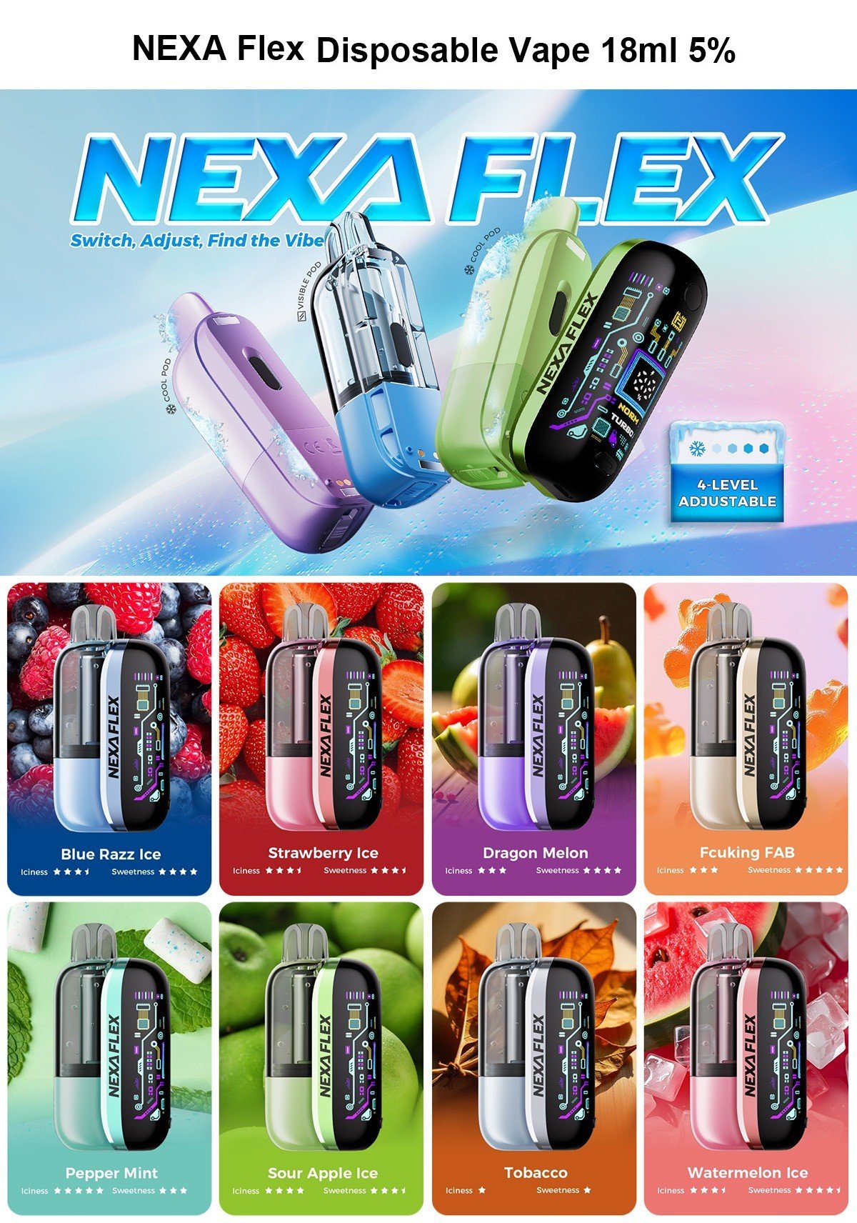 nexa flex hot sale