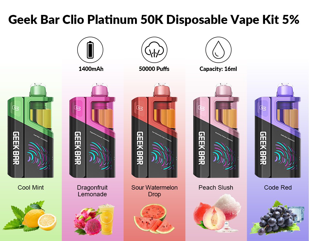 cheap geek bar clio platinum 50k