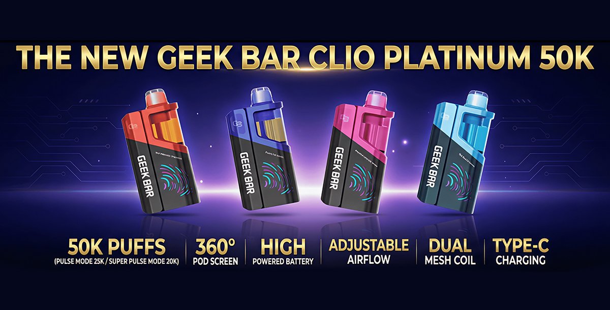 geek bar clio platinum 50k hot sale