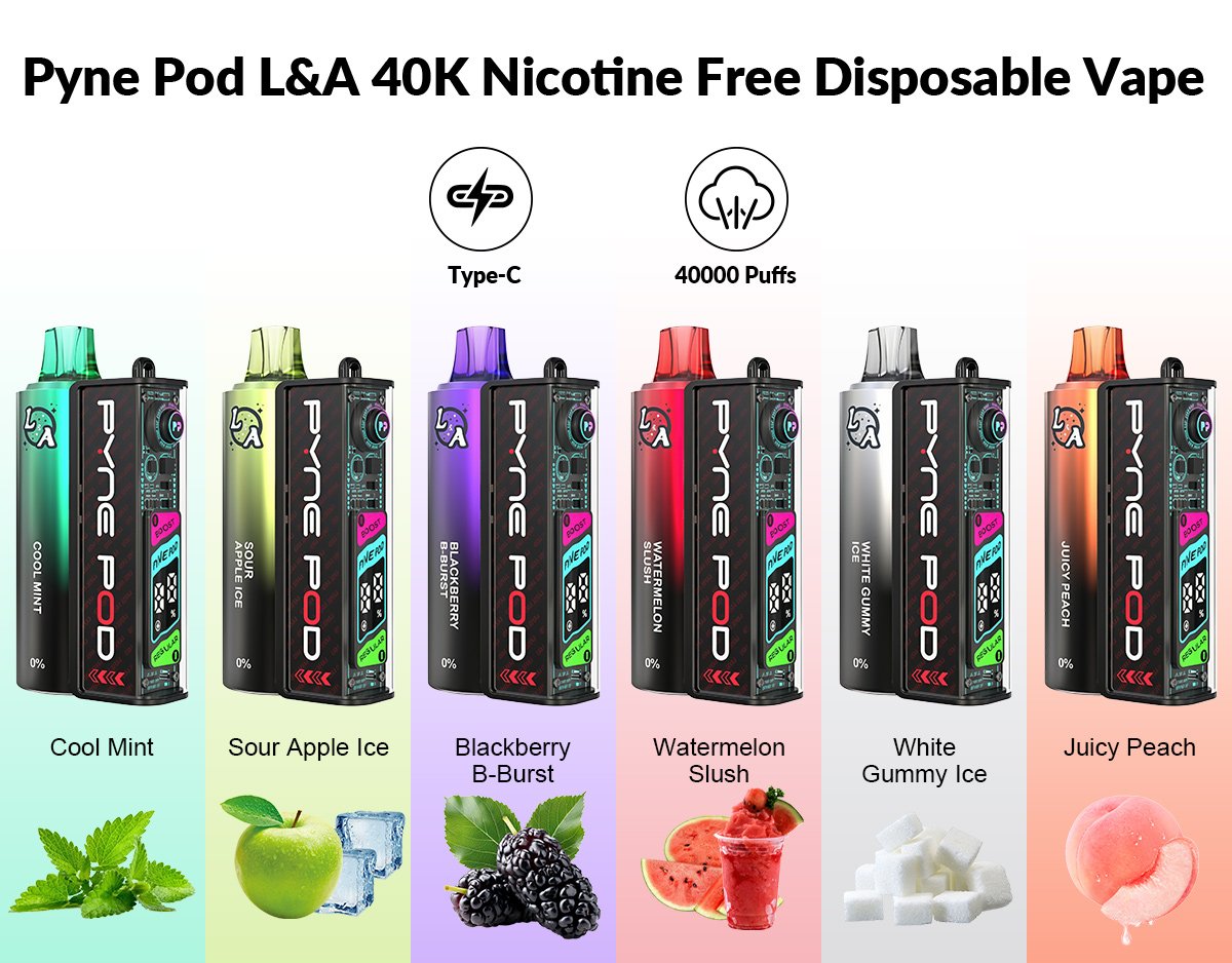 pyne pod l&a 40k nicotine free pyne pod l&a 40k nicotine free